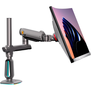 Does Not Apply Heavy Duty Gaming Monitor Arm For 32 To 60 Inch Flat Ultrawide Curved Screens, M Does Not Apply Heavy Duty Gaming Monitor Arm For 32 To 60 Inch Flat Ultrawide Curved Screens, M