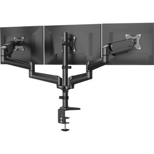 Does Not Apply Triple Monitor Stand Desk Mount For 17-32 Inch Screens, Adjustable Arms With Til Does Not Apply Triple Monitor Stand Desk Mount For 17-32 Inch Screens, Adjustable Arms With Til