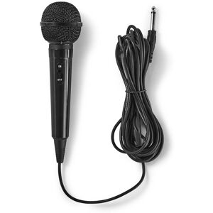 Nedis Wired Cardioid Microphone With Switch And Cable Nedis Wired Cardioid Microphone With Switch And Cable