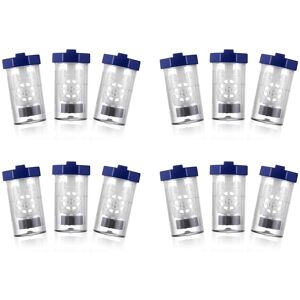 Care+ 12 Pieces Hydrogen Peroxide Case Cleaner, Eye Scleral Stiff Clip Washer5426 Care+ 12 Pieces Hydrogen Peroxide Case Cleaner, Eye Scleral Stiff Clip Washer5426