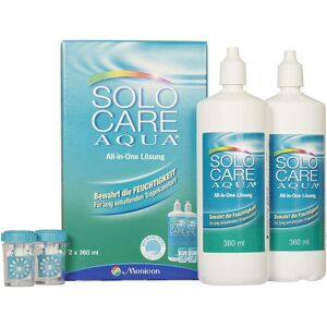 Menicon Solo Care Aqua Care Solution For Soft Contact Lenses System Pack 2 X 36 Menicon Solo Care Aqua Care Solution For Soft Contact Lenses System Pack 2 X 36