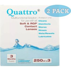 Quattro - Lens solution - 3 Month Pack - Contact lens solution Quattro - Lens solution - 3 Month Pack - Contact lens solution