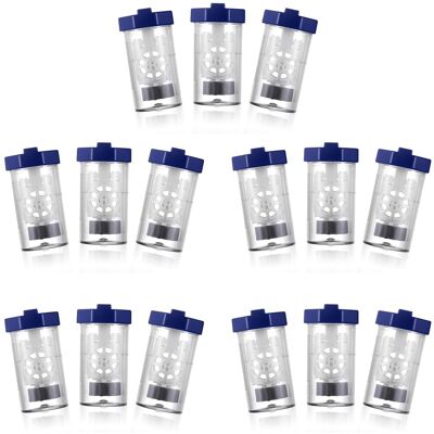 Care+ 15 Pieces Hydrogen Peroxide Case Cleaner, Eye Scleral Stiff Clip Washer5204 Care+ 15 Pieces Hydrogen Peroxide Case Cleaner, Eye Scleral Stiff Clip Washer5204
