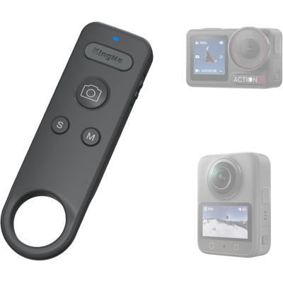 Shenzhen Kingma Electronicsco.,Limited Wireless Bluetooth Remote Control For Dji Osmo Action 4/action 5 Pro/action 6/os Shenzhen Kingma Electronicsco.,Limited Wireless Bluetooth Remote Control For Dji Osmo Action 4/action 5 Pro/action 6/os