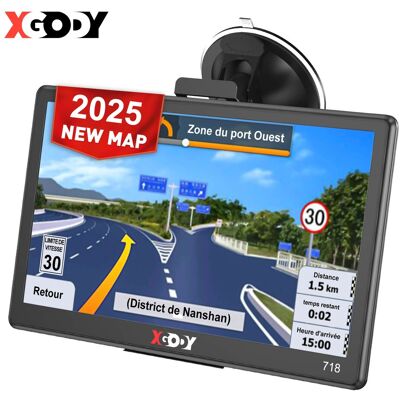 Xgody 7'' Truck Car Sat Nav Gps Navigation Free Lifetime Uk&eu Maps Touch Screen Xgody 7'' Truck Car Sat Nav Gps Navigation Free Lifetime Uk&eu Maps Touch Screen