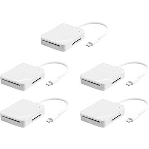 5x 4 In 1 Memory Card Reader Adapter Type C Usb-C Media Otg M2 Sm Xd Card8784 5x 4 In 1 Memory Card Reader Adapter Type C Usb-C Media Otg M2 Sm Xd Card8784