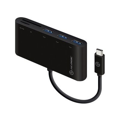 ALOGIC USB-C MultiPort Adapter - Card Reader & 3 USB-A Ports ALOGIC USB-C MultiPort Adapter - Card Reader & 3 USB-A Ports