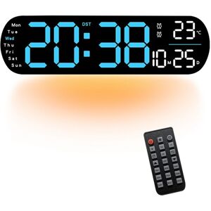 Sodial 3x(Lcd Digital Alarm Clock Multifunction Led Wall Clock Display With Alarm4252 Sodial 3x(Lcd Digital Alarm Clock Multifunction Led Wall Clock Display With Alarm4252