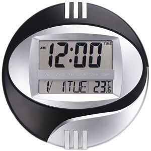 Sodial 2x Temperature Display Digital Wall Electronic Clock Lcd Moderne Calendar9166 Sodial 2x Temperature Display Digital Wall Electronic Clock Lcd Moderne Calendar9166