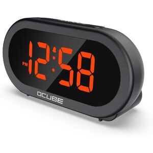 Digital Alarm Clock Bedside Clock With 5 Optional Alarm Sounds 0-100% Digital Alarm Clock Bedside Clock With 5 Optional Alarm Sounds 0-100%