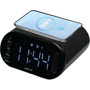 Groov-e Atlas Ii - Digital Alarm Clock With Fm Radio, Usb And Wireless Charging Groov-e Atlas Ii - Digital Alarm Clock With Fm Radio, Usb And Wireless Charging