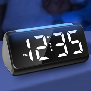 Netzu Large Led Digital Alarm Clock With Night Light & Usb Charger - Dual Alarm Netzu Large Led Digital Alarm Clock With Night Light & Usb Charger - Dual Alarm