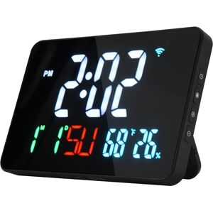 Digital Clock Alarm Clock Wifi Clock, Extra Letters, Temperature And4760 Digital Clock Alarm Clock Wifi Clock, Extra Letters, Temperature And4760