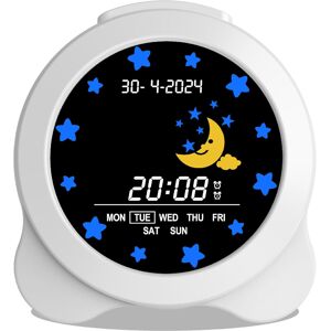 Groov-e Kidz Sleep Trainer Clock - Kid'S Digital Alarm Clock For Sleep Training, Groov-e Kidz Sleep Trainer Clock - Kid'S Digital Alarm Clock For Sleep Training,