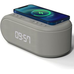 I-Box Bedside Qi Wireless Charging Alarm Clock Fm Radio, Usb I-Box Bedside Qi Wireless Charging Alarm Clock Fm Radio, Usb
