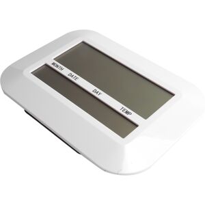 Sodial 3x(Digital Wall Clock Battery Operated Simple Temperature2860 Sodial 3x(Digital Wall Clock Battery Operated Simple Temperature2860