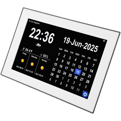 10.1 Inch Digital Calendar Wifi Weather Forecast Alarm Clock Smart Touchscreen C 10.1 Inch Digital Calendar Wifi Weather Forecast Alarm Clock Smart Touchscreen C