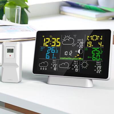 Wifi Weather Station Wireless Indoor Outdoor Hygrometer Thermometer Temperature Wifi Weather Station Wireless Indoor Outdoor Hygrometer Thermometer Temperature
