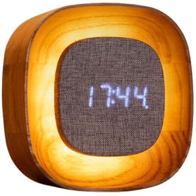 Led Wooden Alarm Clock Gingko Lumos Digital Alarm With Light Led Wooden Alarm Clock Gingko Lumos Digital Alarm With Light