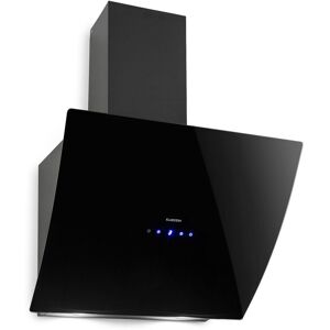 Klarstein Cooker Hood 60cm Angled Kitchen Extractor Fan Chimney Hood Led Glass Touch Black Klarstein Cooker Hood 60cm Angled Kitchen Extractor Fan Chimney Hood Led Glass Touch Black