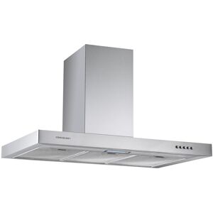 Cookology Chimney Cooker Hood 90cm Kitchen Extractor Fan - S/steel Tsh901ss/a Cookology Chimney Cooker Hood 90cm Kitchen Extractor Fan - S/steel Tsh901ss/a