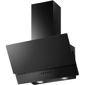 Electriq 60 cm Angled Chimney Cooker Hood – Black Glass, Touch Control, 460 m³/h Electriq 60 cm Angled Chimney Cooker Hood – Black Glass, Touch Control, 460 m³/h