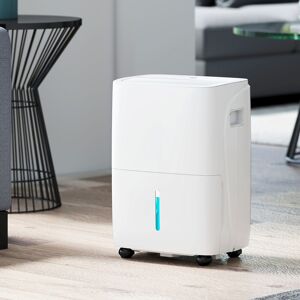 Homcom 30l/day Dehumidifier With Auto-Clean Filter, Continuous Drainage, 4l Water Tank Homcom 30l/day Dehumidifier With Auto-Clean Filter, Continuous Drainage, 4l Water Tank