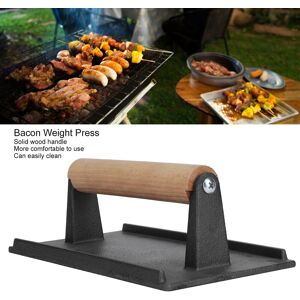 Cast Iron Grill Press Steak Bacon Weight Press Barbecue Griddle Press With Baj Cast Iron Grill Press Steak Bacon Weight Press Barbecue Griddle Press With Baj