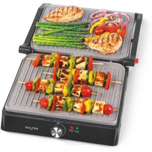 Salter Health Grill Panini Sandwich Press Xl Non-Stick Griddle Plate Marblestone Salter Health Grill Panini Sandwich Press Xl Non-Stick Griddle Plate Marblestone
