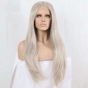 Xiweiya Factory Xiweiya Wigs Platinum Ash Grey Lace Front Wigs Silver Grey Wigs Long Natural St Xiweiya Factory Xiweiya Wigs Platinum Ash Grey Lace Front Wigs Silver Grey Wigs Long Natural St