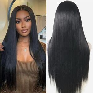 Creamily Lace Front Wig 30inch Straight Synthetic Wig 13x3 Hd Lace Long Straigh Creamily Lace Front Wig 30inch Straight Synthetic Wig 13x3 Hd Lace Long Straigh