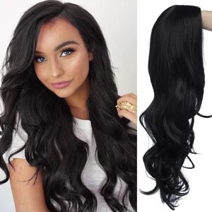 baruisi Baruisi Long Wavy Black Wigs For Women Side Part Natural Looking Cosplay Synthe baruisi Baruisi Long Wavy Black Wigs For Women Side Part Natural Looking Cosplay Synthe