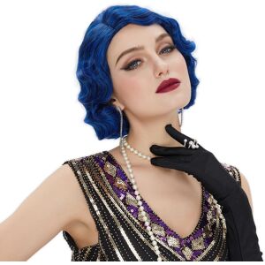 Stfantasy Finger Wave 1920s Wig Short Curly Fancy Dress For Women Cosplay Party 70s Costu Stfantasy Finger Wave 1920s Wig Short Curly Fancy Dress For Women Cosplay Party 70s Costu
