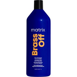 Care+ Matrix Brass Off Blue Toning Shampoo To Correct Orange Undertones On Lighten Care+ Matrix Brass Off Blue Toning Shampoo To Correct Orange Undertones On Lighten