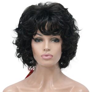 Lydell Women'S Short Soft Super Curly Wig Layered Natural Movement Synthetic Wi Lydell Women'S Short Soft Super Curly Wig Layered Natural Movement Synthetic Wi