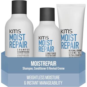 Kms Moistrepair Shampoo For Dry, Damaged Hair, 300ml & Kms Moistrepair Conditio Kms Moistrepair Shampoo For Dry, Damaged Hair, 300ml & Kms Moistrepair Conditio