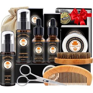 Xikezan Beard Grooming Kit For Men Gifts W/beard Conditioner, 2 Scent Oil,... Xikezan Beard Grooming Kit For Men Gifts W/beard Conditioner, 2 Scent Oil,...