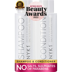 Nyk1 Salt Sulphate Free Hair Shampoo And Conditioner (500ml X2) Free & Fast Delivery Nyk1 Salt Sulphate Free Hair Shampoo And Conditioner (500ml X2) Free & Fast Delivery
