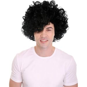Hpo Halloween Party Online Hpo Adult Men'S 80s Prince Of Pop Star Curly Hair Wig - Retro Rockstar Look Hpo Halloween Party Online Hpo Adult Men'S 80s Prince Of Pop Star Curly Hair Wig - Retro Rockstar Look