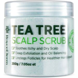 Roycederm Tea Tree Scalp Scrub: Soothing Hair & Scalp Care For Itchy, Dry, Flak Roycederm Tea Tree Scalp Scrub: Soothing Hair & Scalp Care For Itchy, Dry, Flak