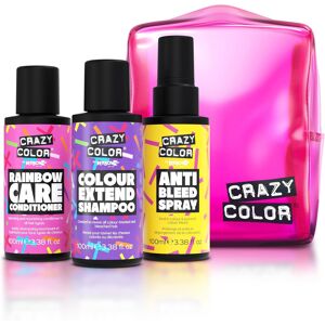 Crazy Color Haircare Travel Kit 3 X 100ml Essentials For Coloured Hair Vibran Crazy Color Haircare Travel Kit 3 X 100ml Essentials For Coloured Hair Vibran