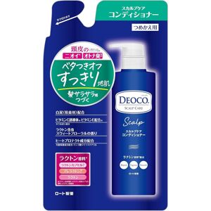 Deoko Rohto Deoco Scalp Care Conditioner Sweet Floral Scent - 370ml Refill Deoko Rohto Deoco Scalp Care Conditioner Sweet Floral Scent - 370ml Refill