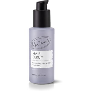 Upcircle Hair Serum 50ml - Hydrates + Smoothes - Fermented Rice Water, Protects Against U Upcircle Hair Serum 50ml - Hydrates + Smoothes - Fermented Rice Water, Protects Against U