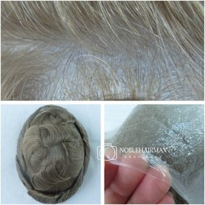 Noble Hair Plus Natural Hairline Micro Thin Skin Toupee Hair Replacement For Men Wig Hairpiece Noble Hair Plus Natural Hairline Micro Thin Skin Toupee Hair Replacement For Men Wig Hairpiece