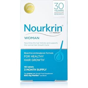 Nourkrin Woman For Healthy Hair Growth Food Supplement With Marilex Biotin&silica 180tabs Nourkrin Woman For Healthy Hair Growth Food Supplement With Marilex Biotin&silica 180tabs