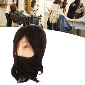 Care+ Salon Male Mannequin Head Human Hair Practice Hairdressing Training Cosmetology Care+ Salon Male Mannequin Head Human Hair Practice Hairdressing Training Cosmetology