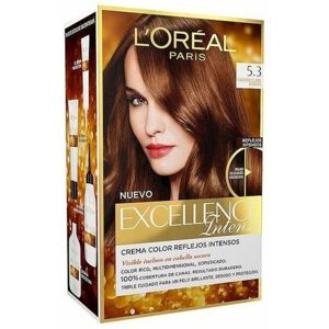 Permanent Dye L'Oreal Make Up Excellence Light Golden Brown Nº 5,3 Castano Cl Permanent Dye L'Oreal Make Up Excellence Light Golden Brown Nº 5,3 Castano Cl