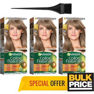 Garnier Color Naturals 7.1 Ash Blonde Hair Color Salon Quality Nourishing 3-Pack Garnier Color Naturals 7.1 Ash Blonde Hair Color Salon Quality Nourishing 3-Pack