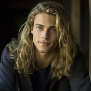 Beweig Long Curly Wavy Blonde Wigs For Mens Synthetic Natural Party Halloween Cosplay Beweig Long Curly Wavy Blonde Wigs For Mens Synthetic Natural Party Halloween Cosplay