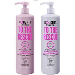 Noughty Wave Hello Shampoo & Conditioner Hair Gently Curl Definition Pack 2 X 1l Noughty Wave Hello Shampoo & Conditioner Hair Gently Curl Definition Pack 2 X 1l